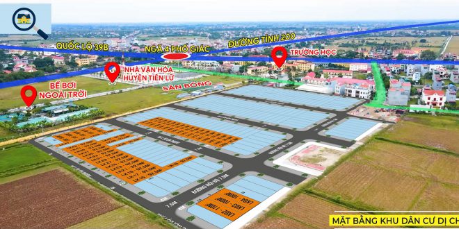 Khu Đất Đấu Giá Dị Chế - Tiên Lữ - Bảng Giá Gốc 47 Lô Đất Nền