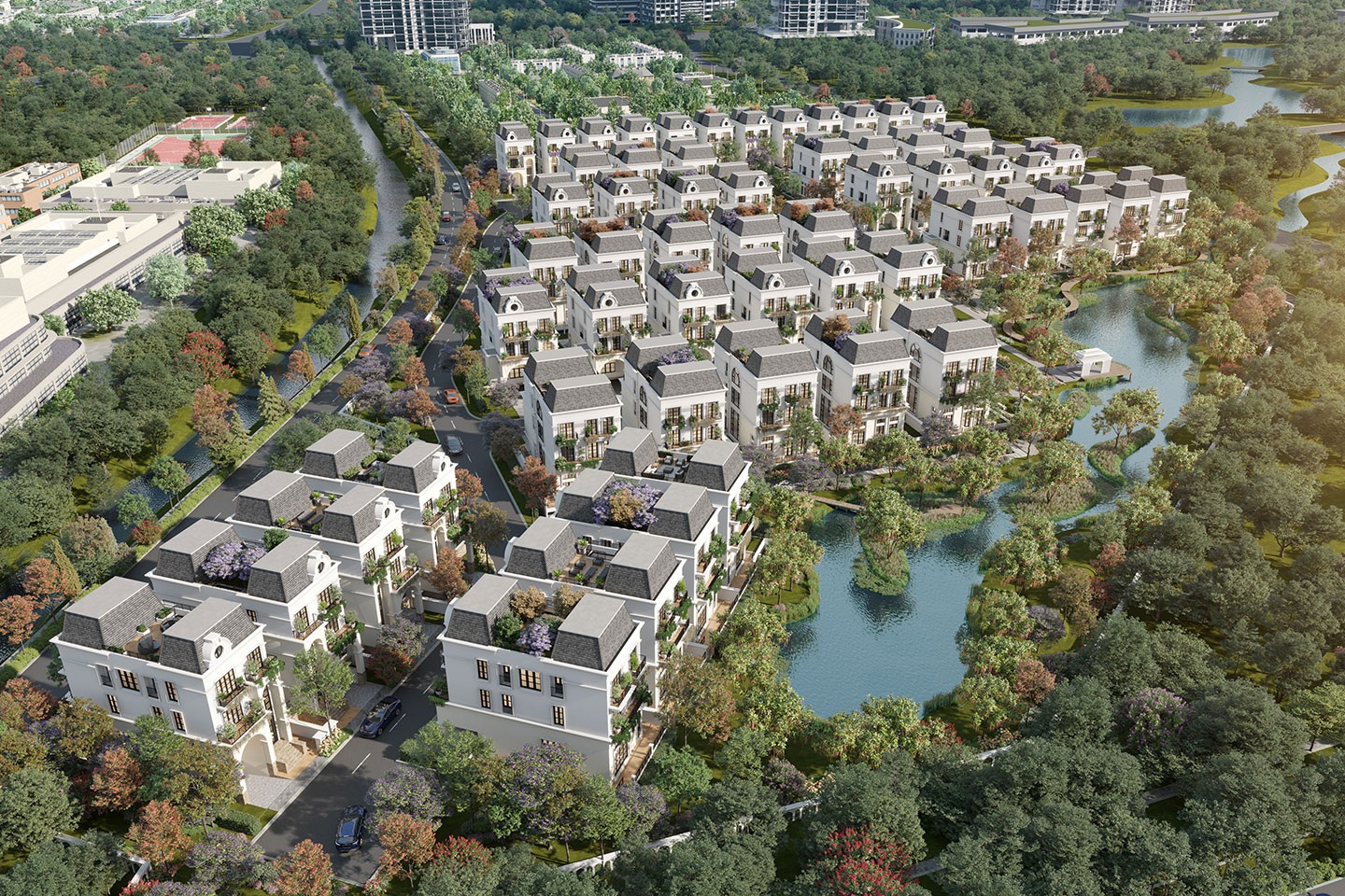 dự án le jardin garden villas parkcity hanoi