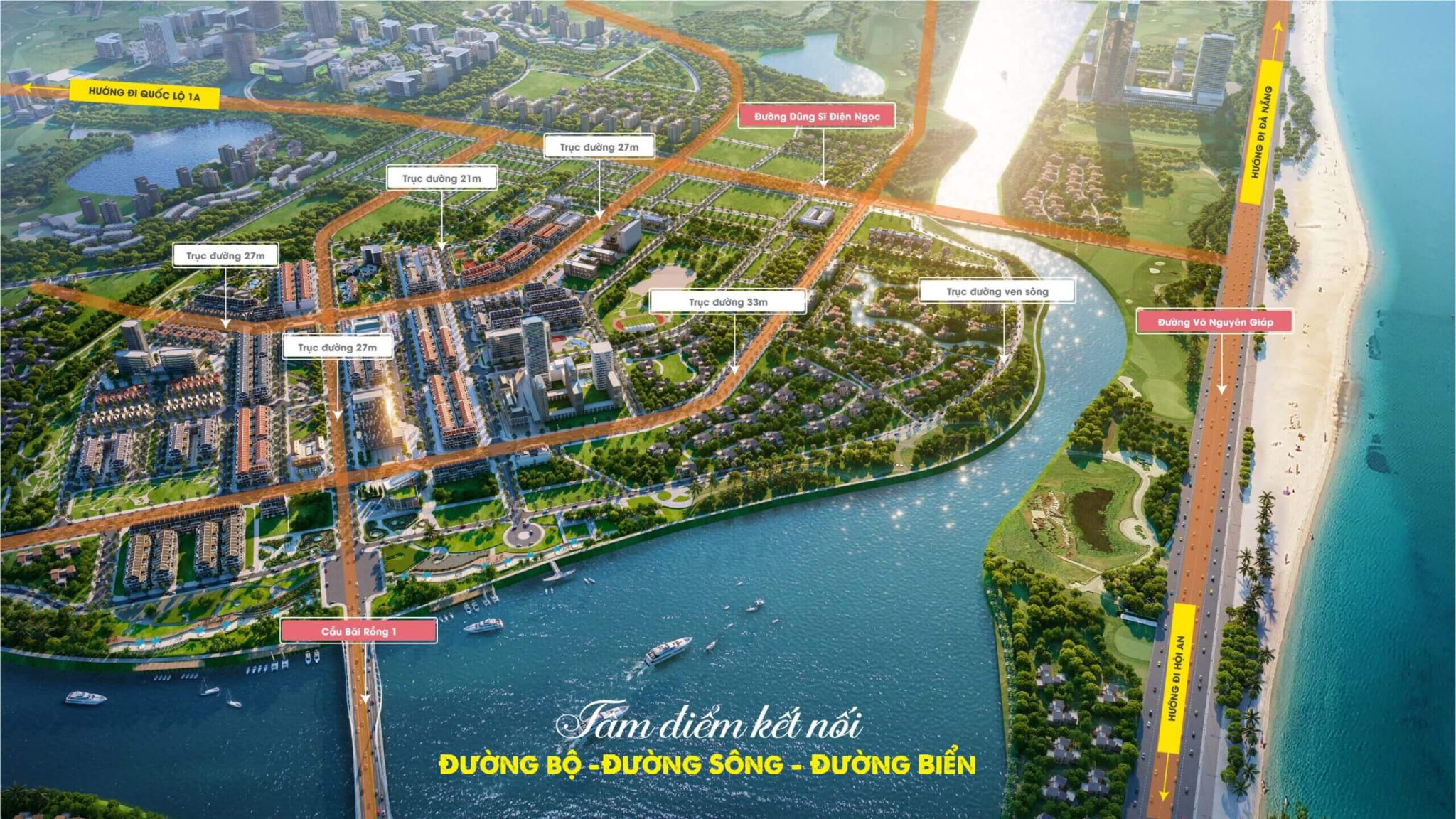 kết nối dự án indochina riverside complex