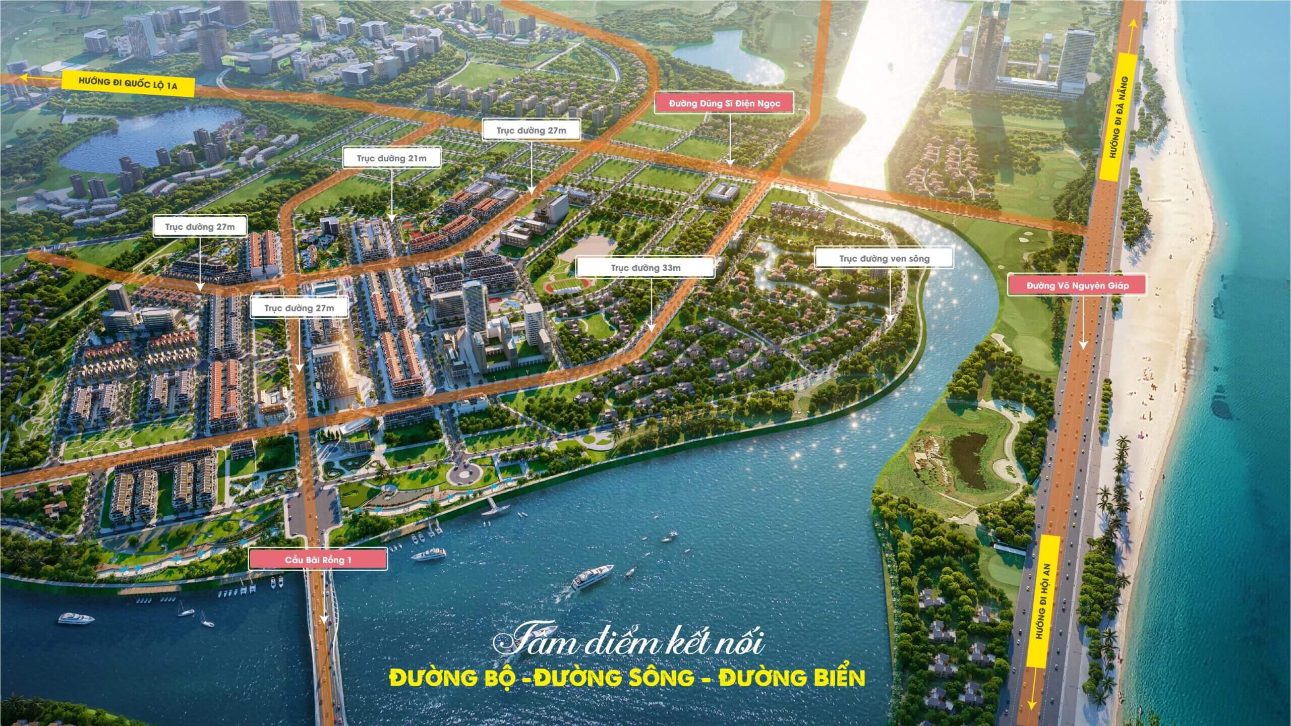 kết nối dự án indochina riverside complex