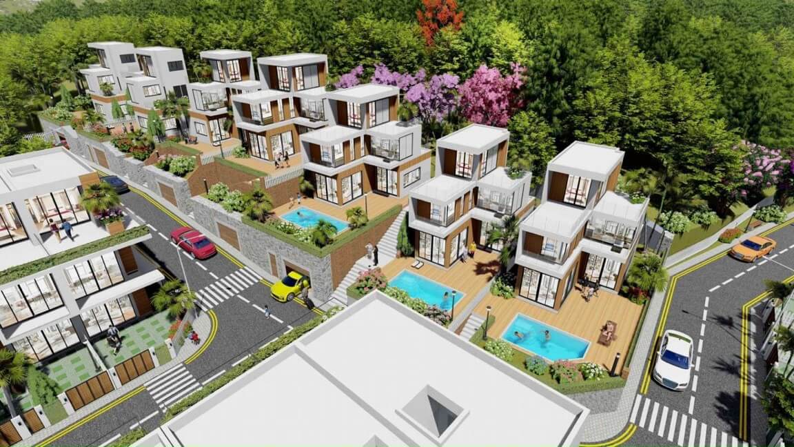biệt thự dự án green villas bãi dài hòa lạc