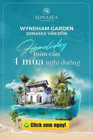 banner wyndham garden sonasea vân đồn