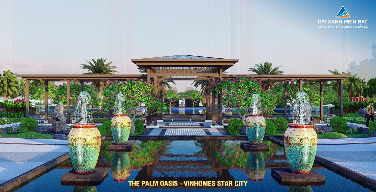 tiện ích dự án the palm oasis