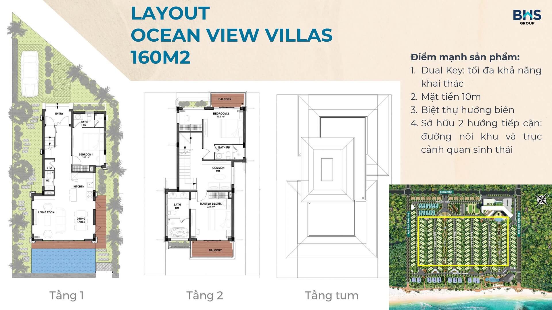 thiết kế ocean villas dự án wyndham garden sonasea vân đồn
