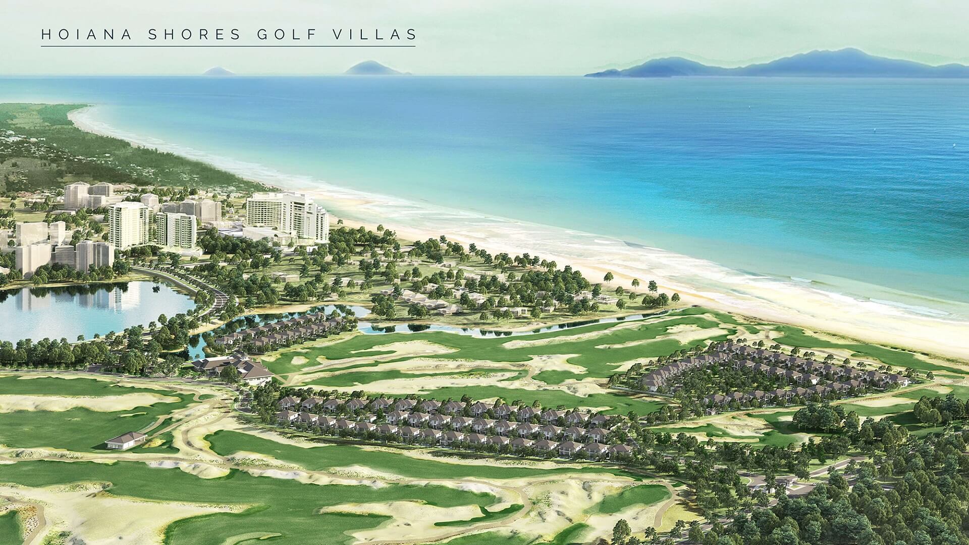 phối cảnh dự án hoiana shores golf villas