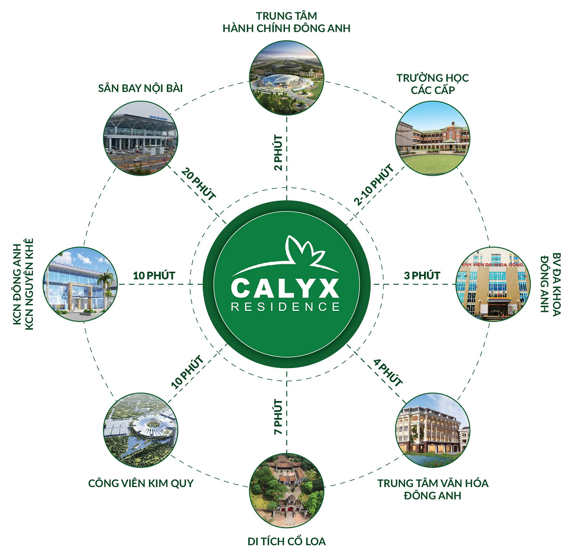 liên kết vùng dự án calyx residence uy nỗ đông anh