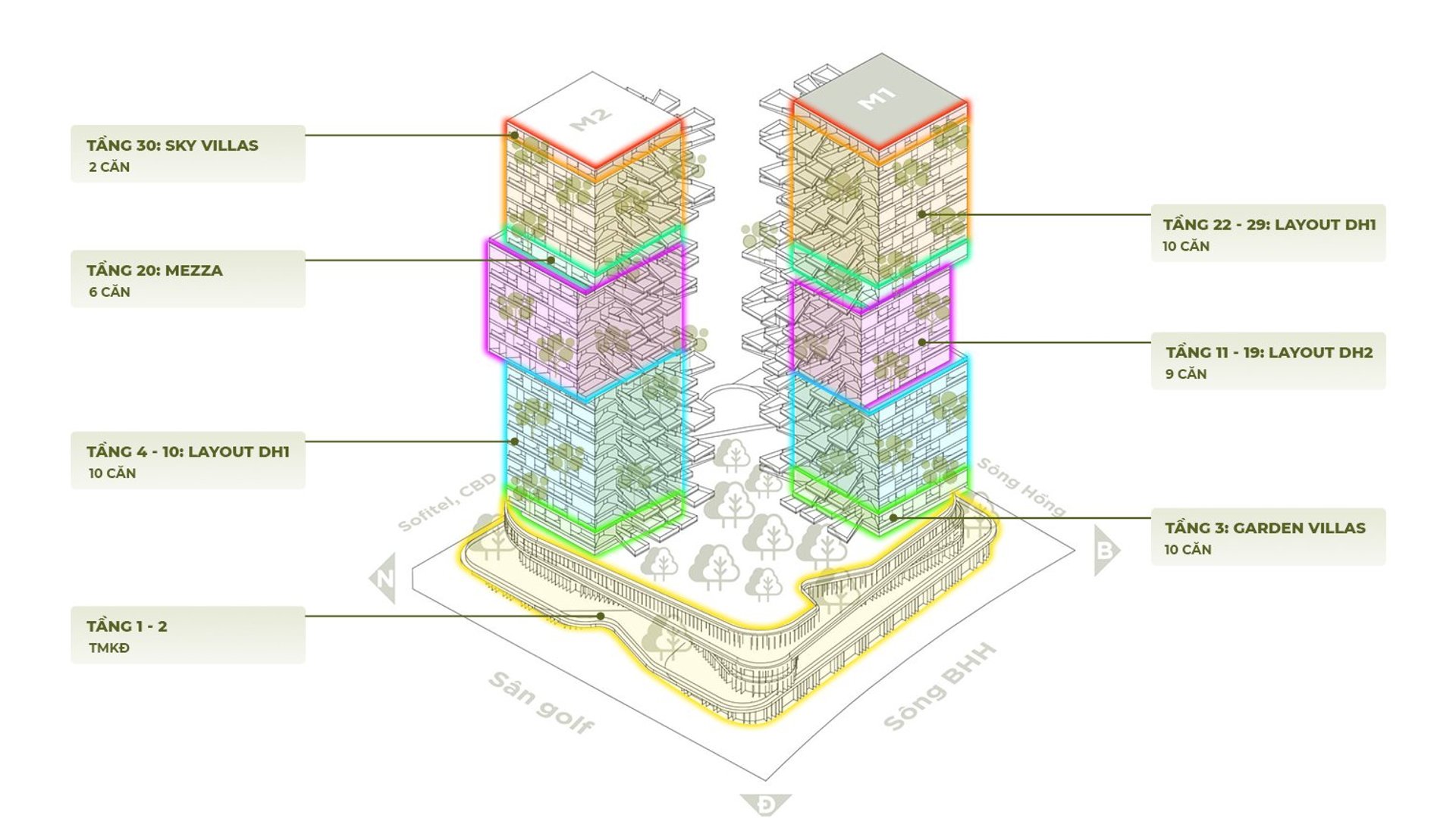 thiết kế dự án meraki residences ecopark