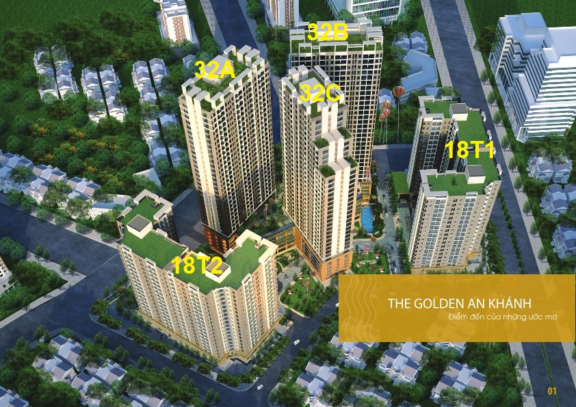 dự án the golden an khánh
