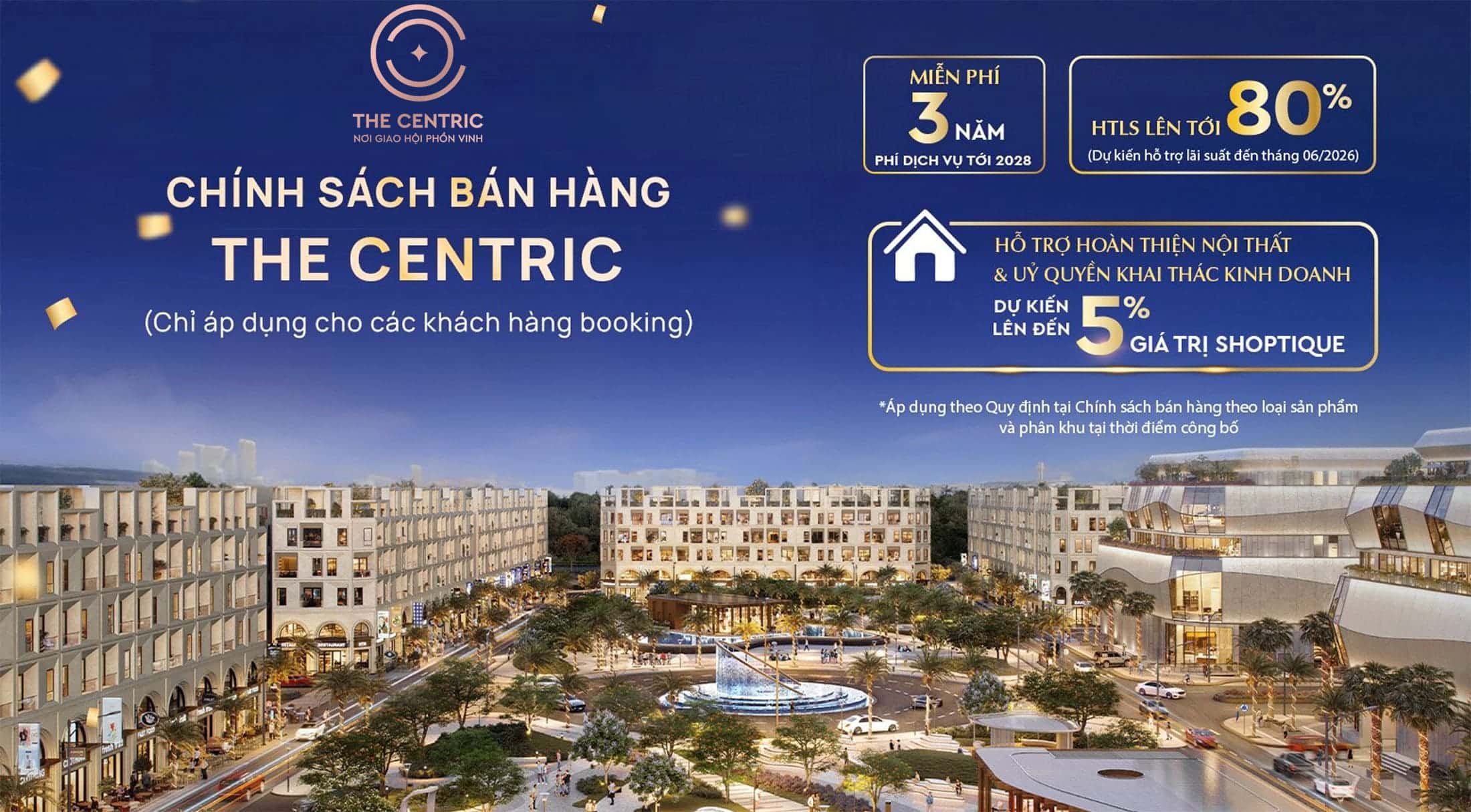 chính sách bán hàng the centric hải phòng