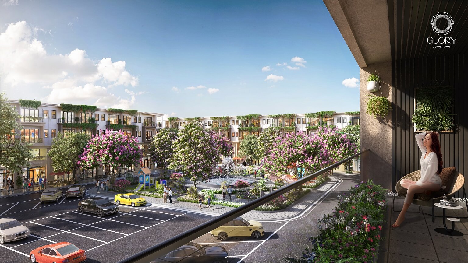 tiện ích dự án glory downtown thái bình