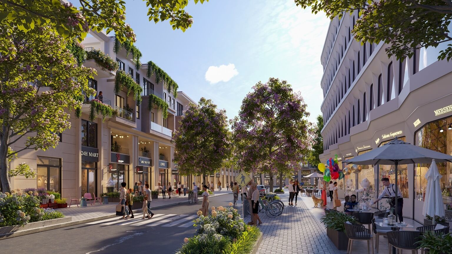 tiện ích dự án glory downtown thái bình