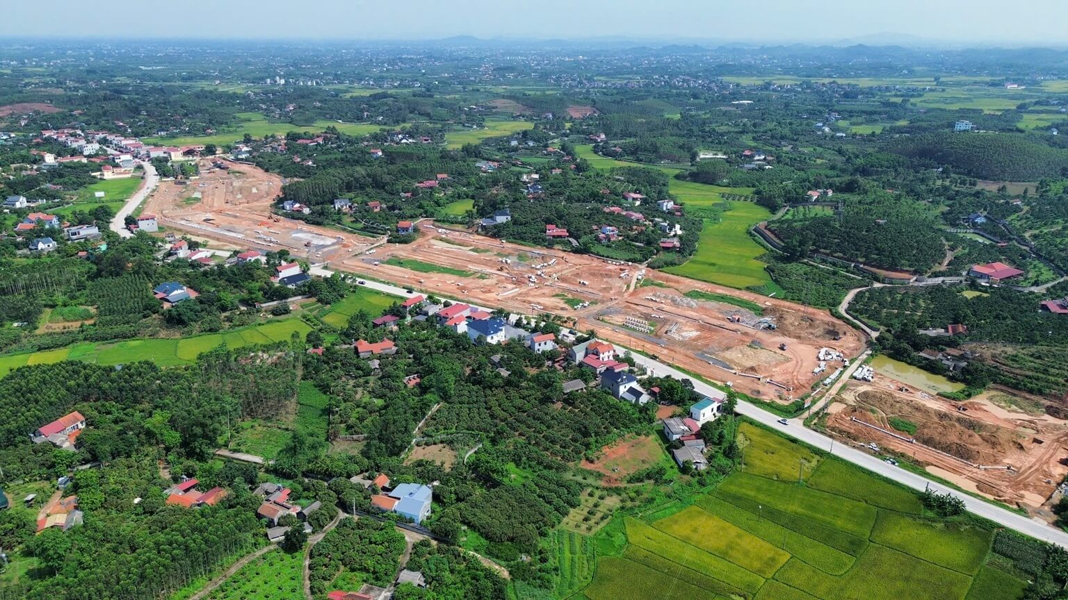 tiến độ dự án dự án yên thế golden hill bắc giang