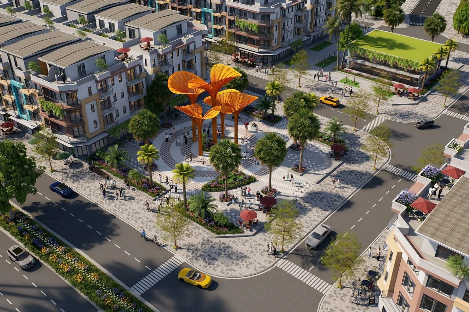 tiện ích dự án yên thế golden hill bắc giang