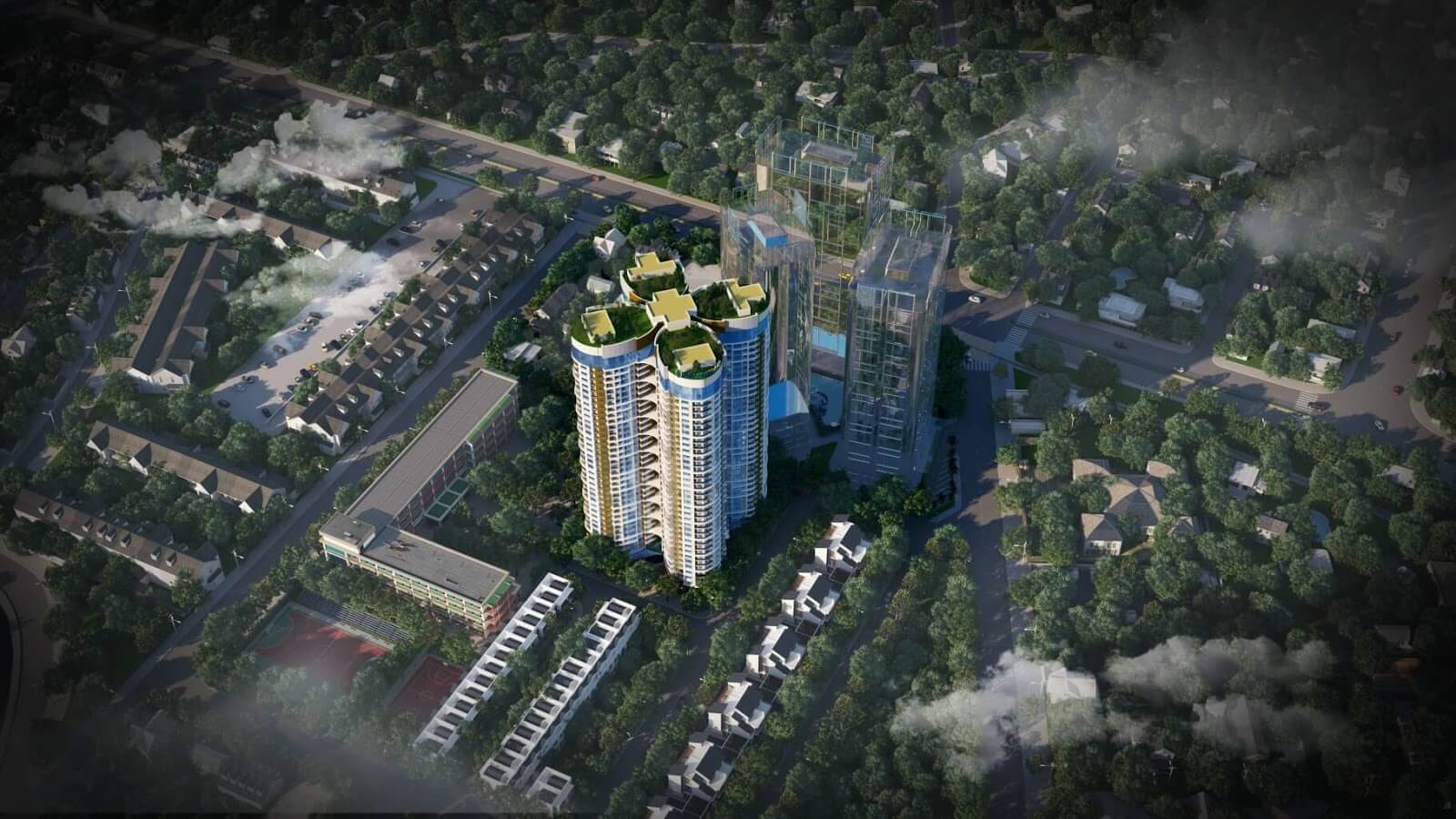 dự án the queen palace 360 giải phóng