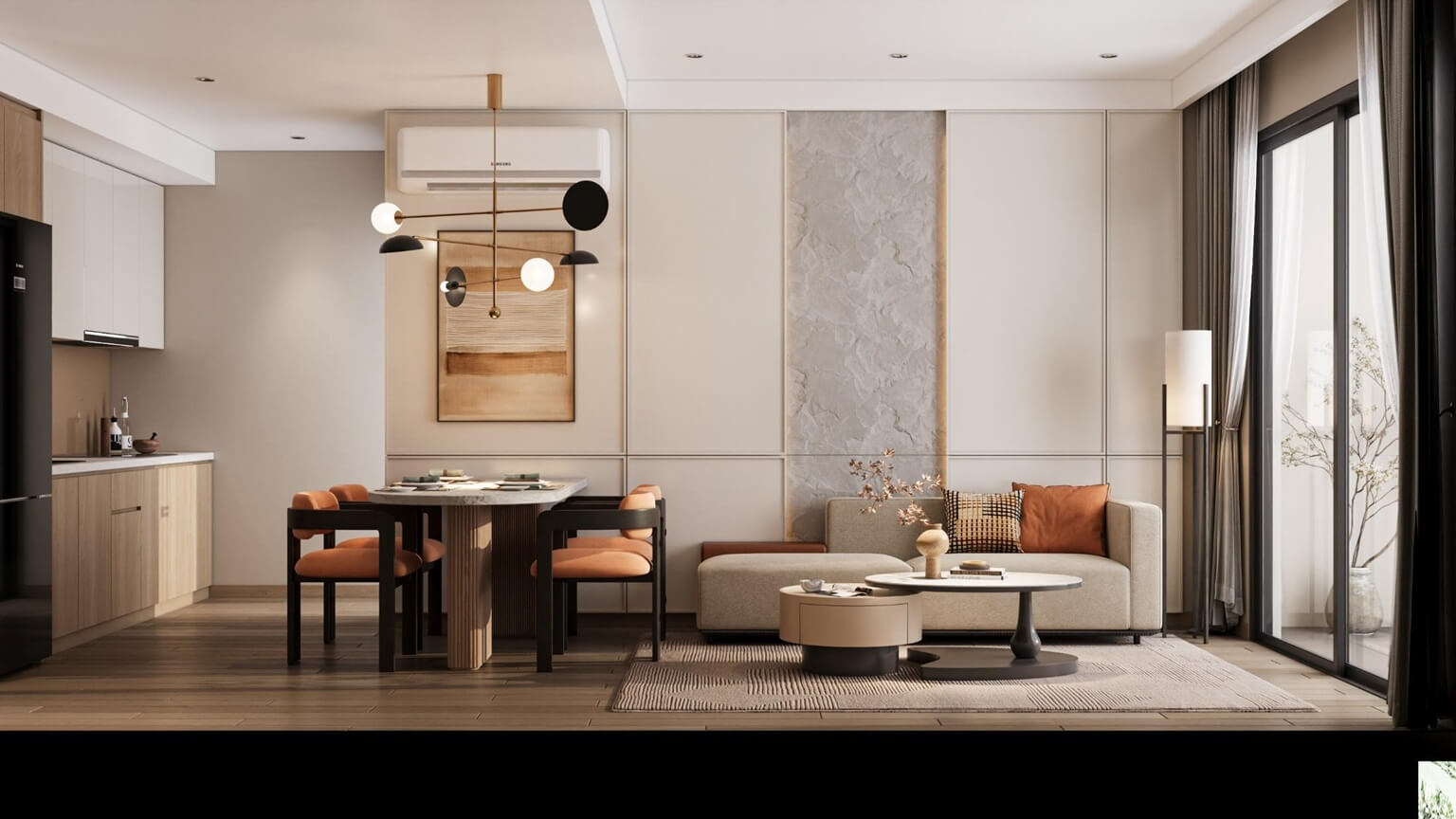 nội thất căn hộ căn hộ legacy hinoiri phú cát hòa lạc