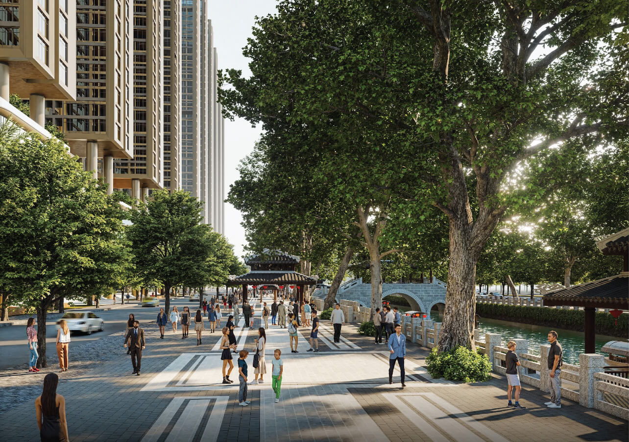 tiện ích dự án sunshine legend city văn giang