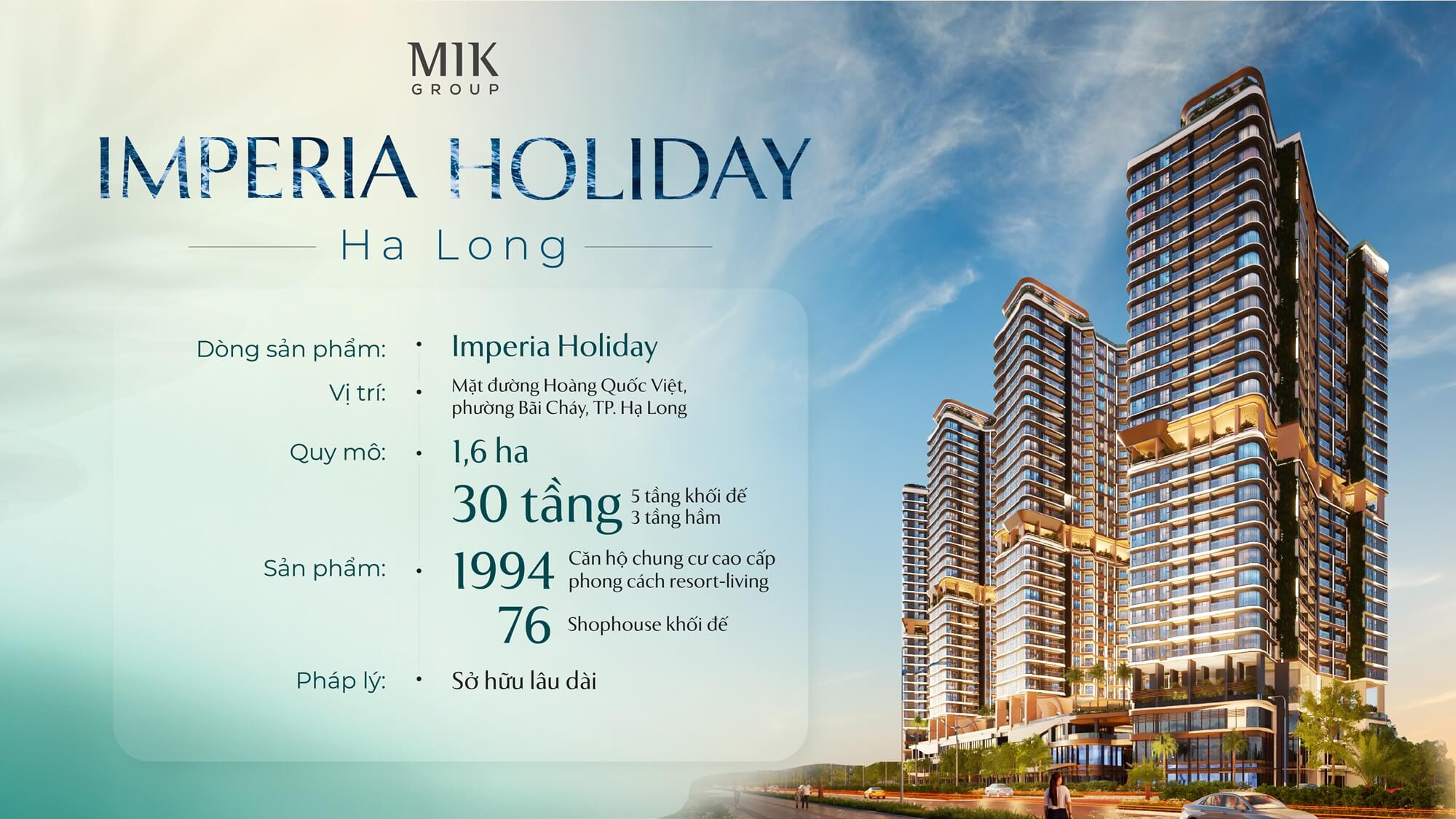 dự án imperia holiday hạ long
