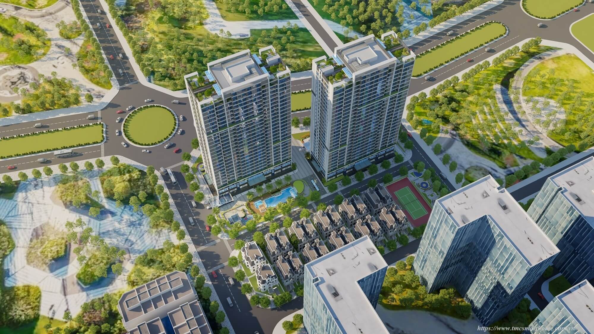 dự án tmc smart home cổ nhuế