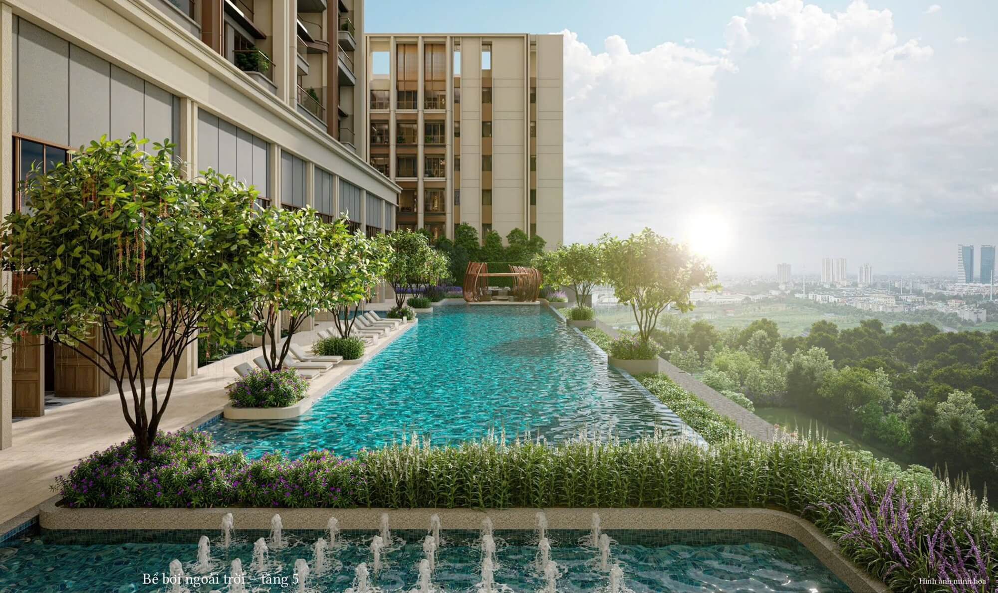 tiện ích dự án parc regent parkcity hanoi hà đông