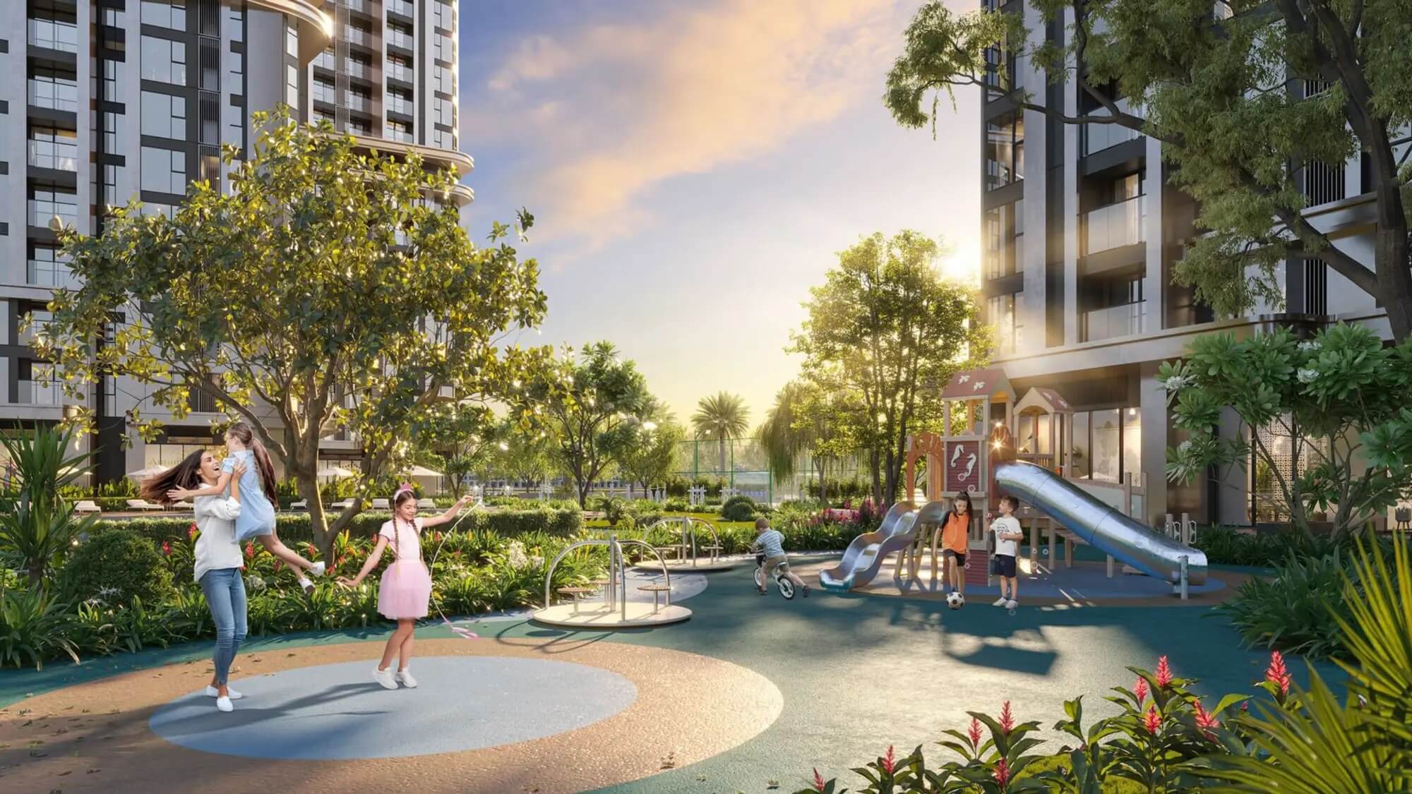 tiện ích dự án the magnolia private residences long biên