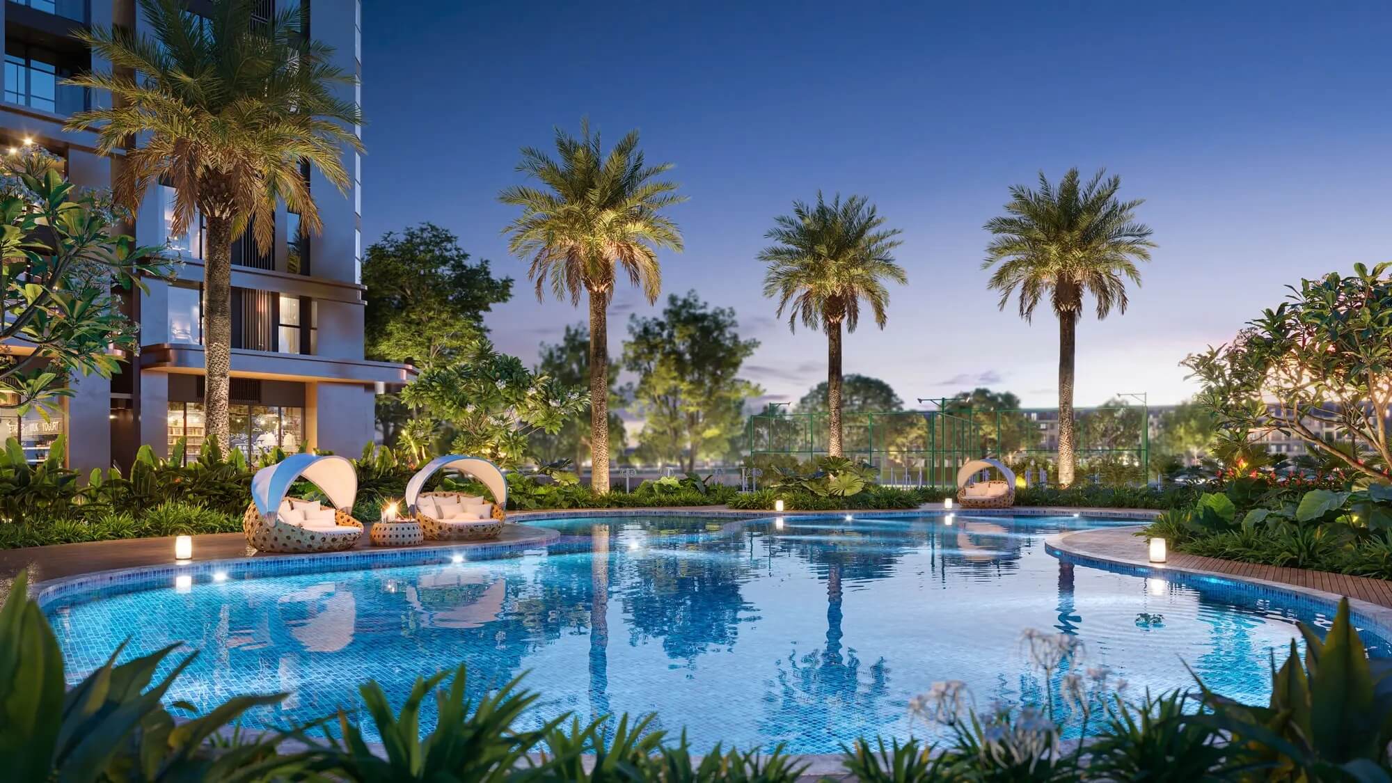 tiện ích dự án the magnolia private residences long biên