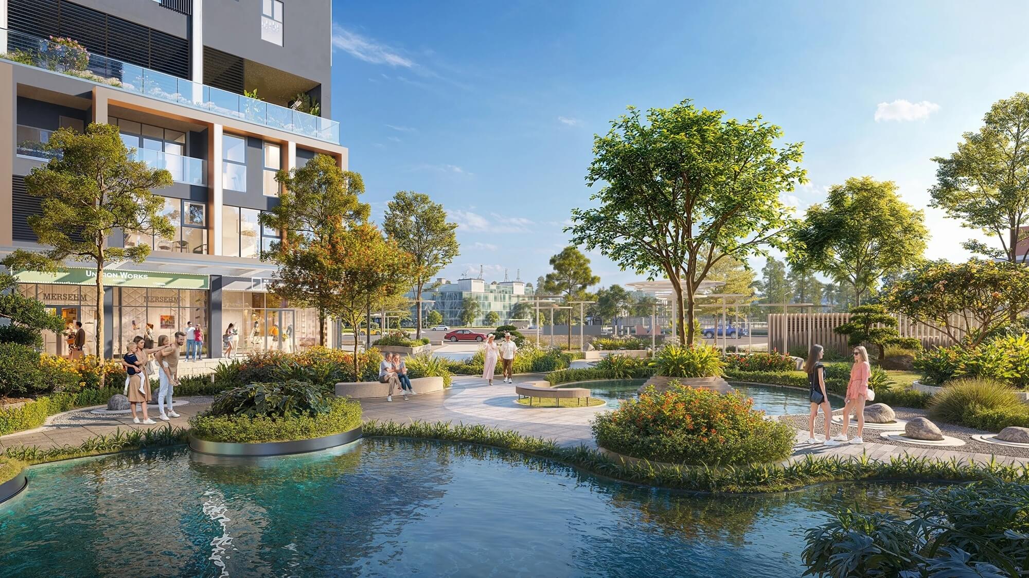 tiện ích dự án the magnolia private residences long biên